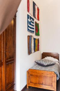 Postel nebo postele na pokoji v ubytování Albergo Ristorante San Giors