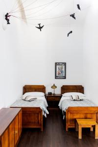 Postel nebo postele na pokoji v ubytování Albergo Ristorante San Giors