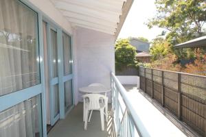 Balkón nebo terasa v ubytování Beaumaris Bay Motel
