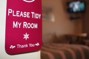 TV a/nebo společenská místnost v ubytování Beaumaris Bay Motel