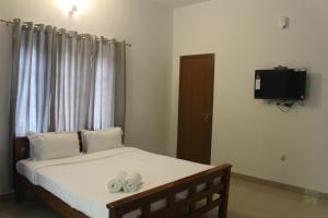 TV a/nebo společenská místnost v ubytování Zavon Holiday Home