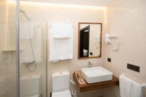 Kúpeľňa v ubytovaní Málaga Premium Hotel