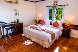 Zama Resort Koh Phangan客房内的一张或多张床位