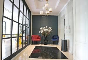 Istumisnurk majutusasutuses Hotel Shalva Jakarta