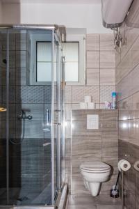 Ένα μπάνιο στο Hürkecz Apartmanház