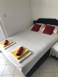 Postel nebo postele na pokoji v ubytování Stojko Rafailovici