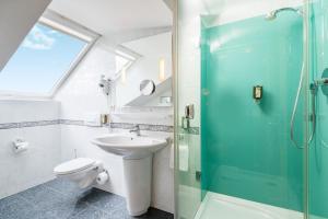 Koupelna v ubytování Hotel Asemann Planegg
