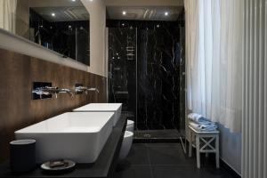 Koupelna v ubytování Hotel Torre Guelfa Palazzo Acciaiuoli