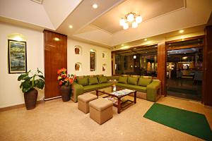 Area soggiorno di Hotel Friends Home