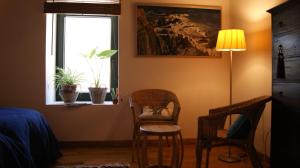 A seating area at Hotel Rural Las Campares