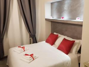Postel nebo postele na pokoji v ubytování Il Sogno Torino Guesthouse