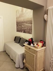 Postel nebo postele na pokoji v ubytování Il Sogno Torino Guesthouse