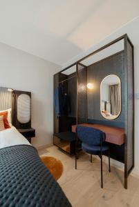 Postel nebo postele na pokoji v ubytování Clarion Hotel Oslo