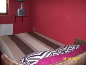 Letto o letti in una camera di Pansion Stari Konak