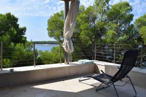 Balkón nebo terasa v ubytování Apartments Polic