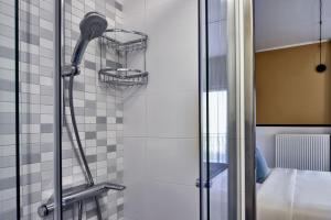 Kúpeľňa v ubytovaní MONO Lofts + 37 fotografií