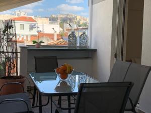 Balkón alebo terasa v ubytovaní Thiseio Big Apartment