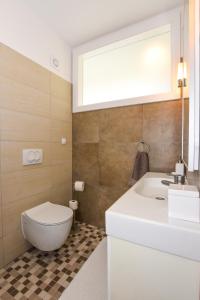 Koupelna v ubytování Apartments Villa Laura