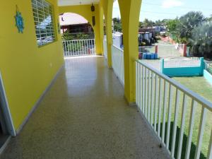 Balkón nebo terasa v ubytování La Casona Beach House