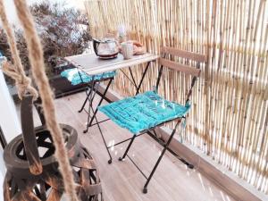 Balkón nebo terasa v ubytování Athens city center cozy apartment