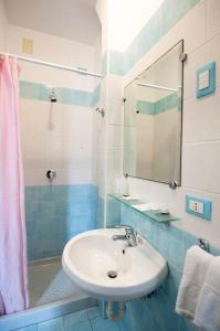Ванная комната в Albergo Macrì