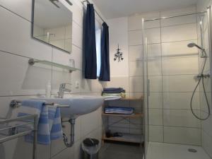 Kúpeľňa v ubytovaní Ferienwohnung Huber