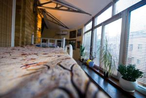 Posezení v ubytování Hostel Kyiv-Art