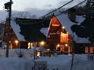 Το log Hotel kamloops τον χειμώνα