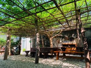 Zahrada ubytování Mama Tian Homestay