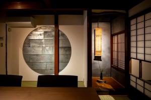 Area soggiorno di Kanazawa Machiya Kenroku