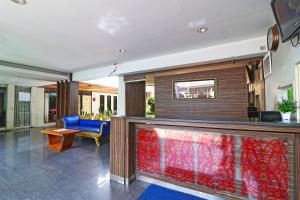 TV a/nebo společenská místnost v ubytování Hotel Sampaga