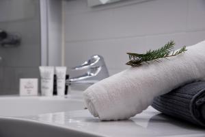 Koupelna v ubytování Hotel Bügelhof