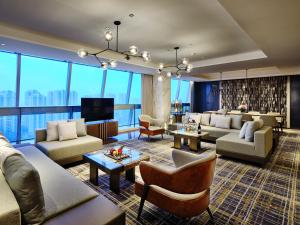 Posezení v ubytování Primus Hotel Nanchang International Expo City