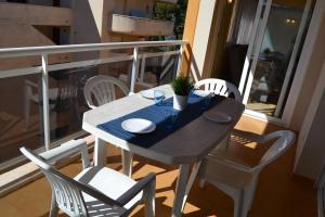 Balkón alebo terasa v ubytovaní Fabuloso apartamento familiar con piscina en Salou
