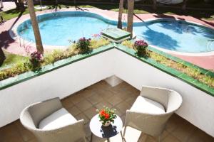 The swimming pool at or close to Beautiful seafront house