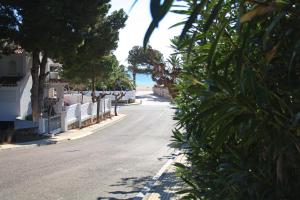 The surrounding neighborhood or a neighborhood close to the holiday home