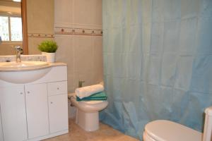 Koupelna v ubytování Salou apartamento cerca de playa y zona turística
