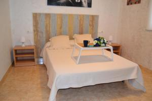 Postel nebo postele na pokoji v ubytování Salou apartamento cerca de playa y zona turística