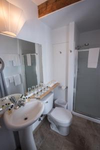 Koupelna v ubytování Hotel Belley + 23 fotografií