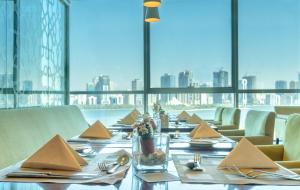 沙迦国敦大酒店餐厅或其他用餐的地方