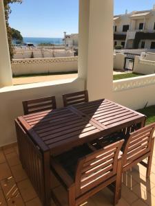 A balcony or terrace at Seaview Benagil Villa 15