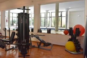 Posilňovňa alebo fitness centrum v ubytovaní El Casar Apartments