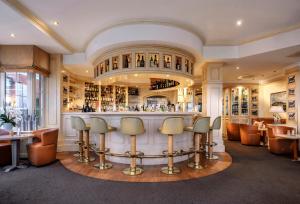 Lounge nebo bar v ubytování Hotel Rungholt