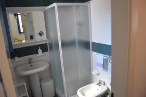 Koupelna v ubytování dimora la torre
