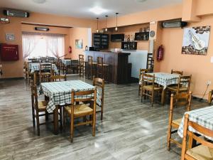Kjøkken eller kjøkkenkrok på Selini hotel