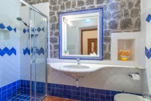 A bathroom at Villamena