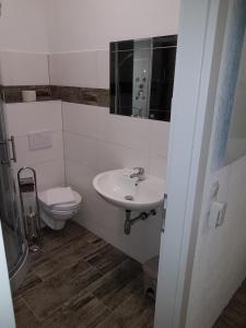 Kupatilo u objektu Pension Central Semmering