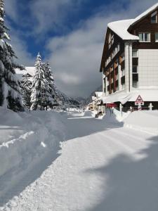 Hotel Piz Badus in de winter