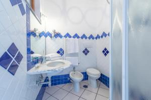 A bathroom at Villamena