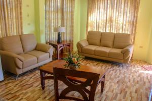 Istumisnurk majutusasutuses Paradise Place Apartments